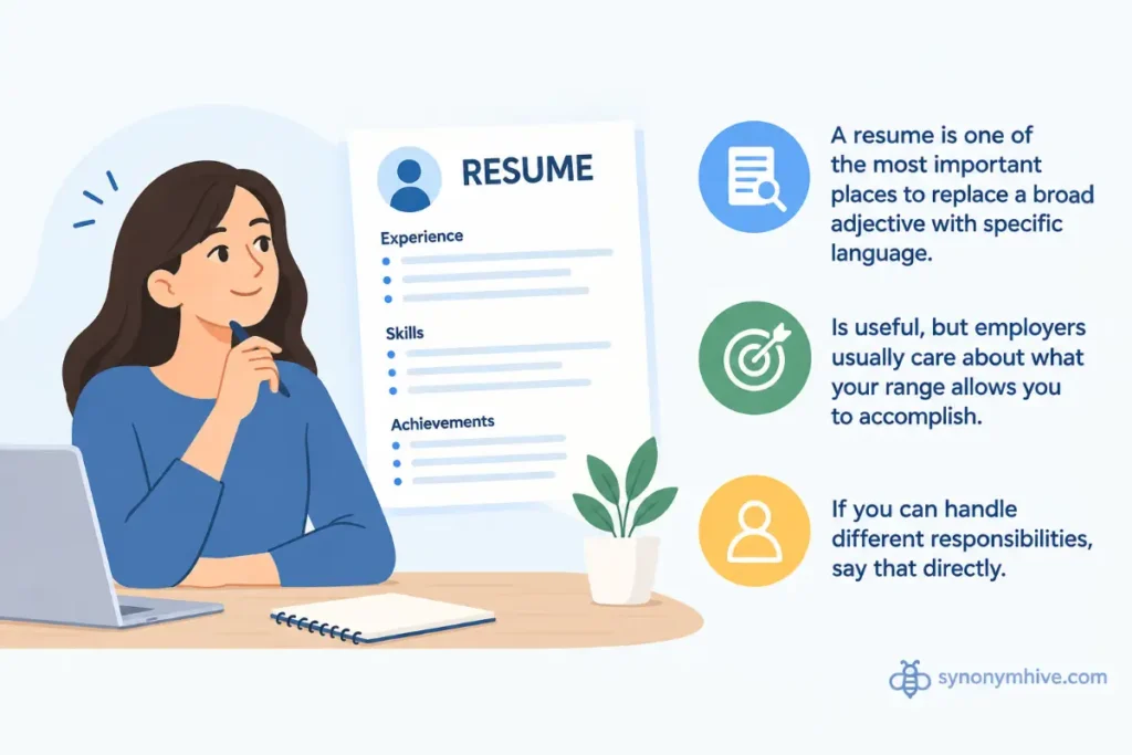 another word for versatile For A Resume