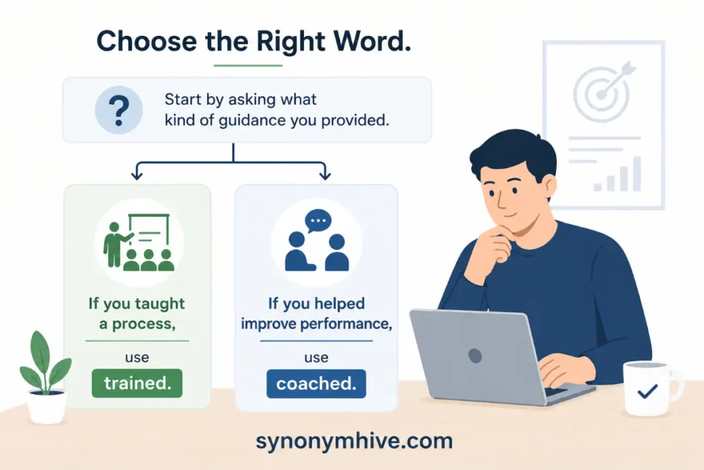 How Can You Choose Another Word For Mentor On A Resume