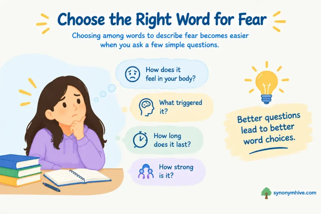 How Can You Choose the Right Fear Word?