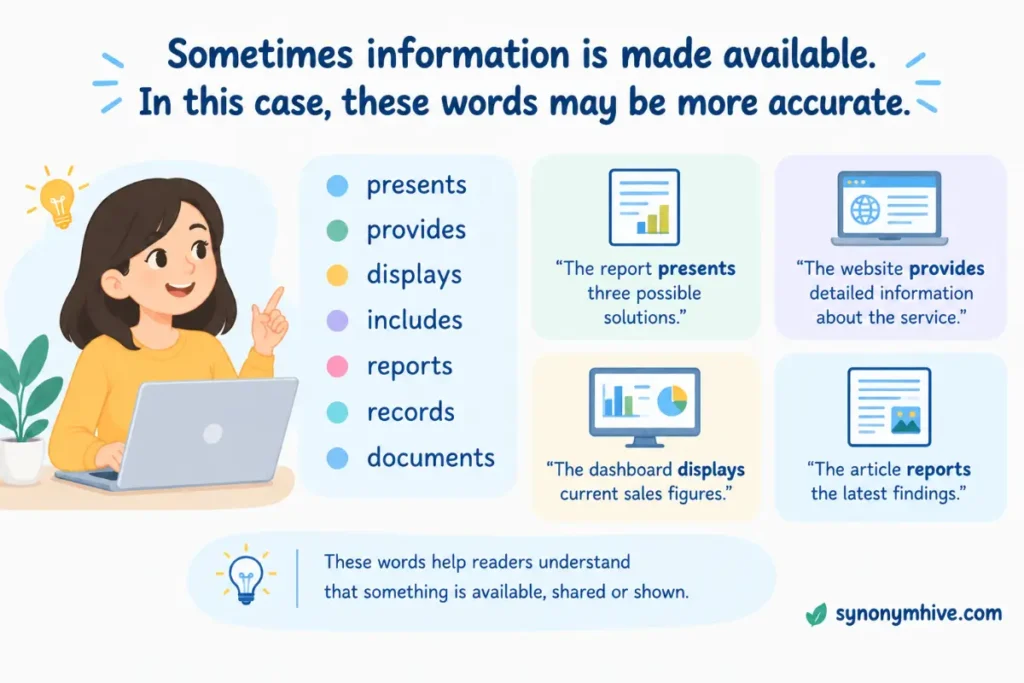 What Are The Best Alternatives For Presenting Information