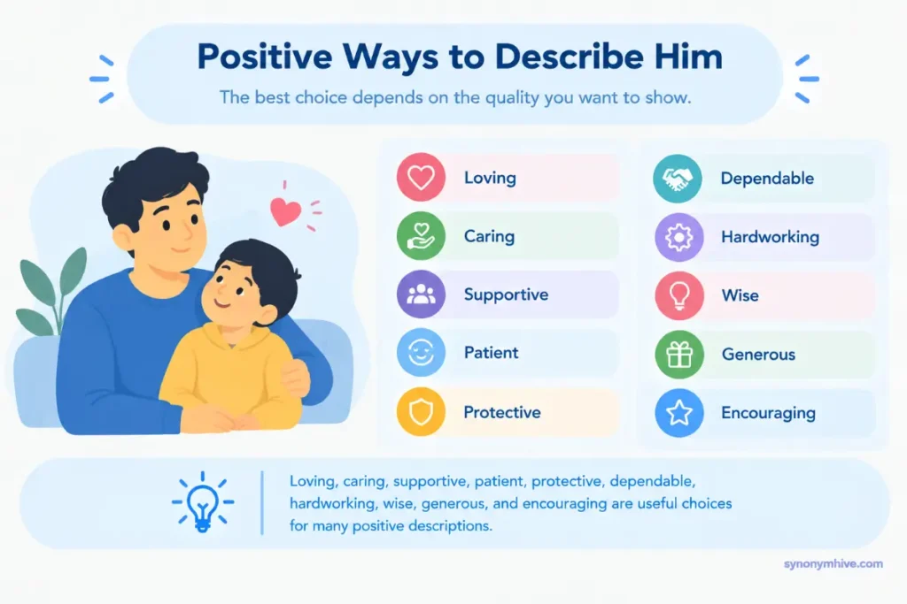 What are the best words to describe a father?
