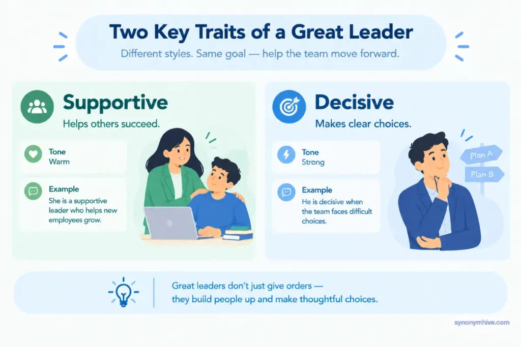 What Are The Best Words To Describe A Good Leader