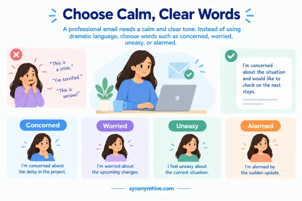 What Are the Best Words to Describe Fear in an Email?