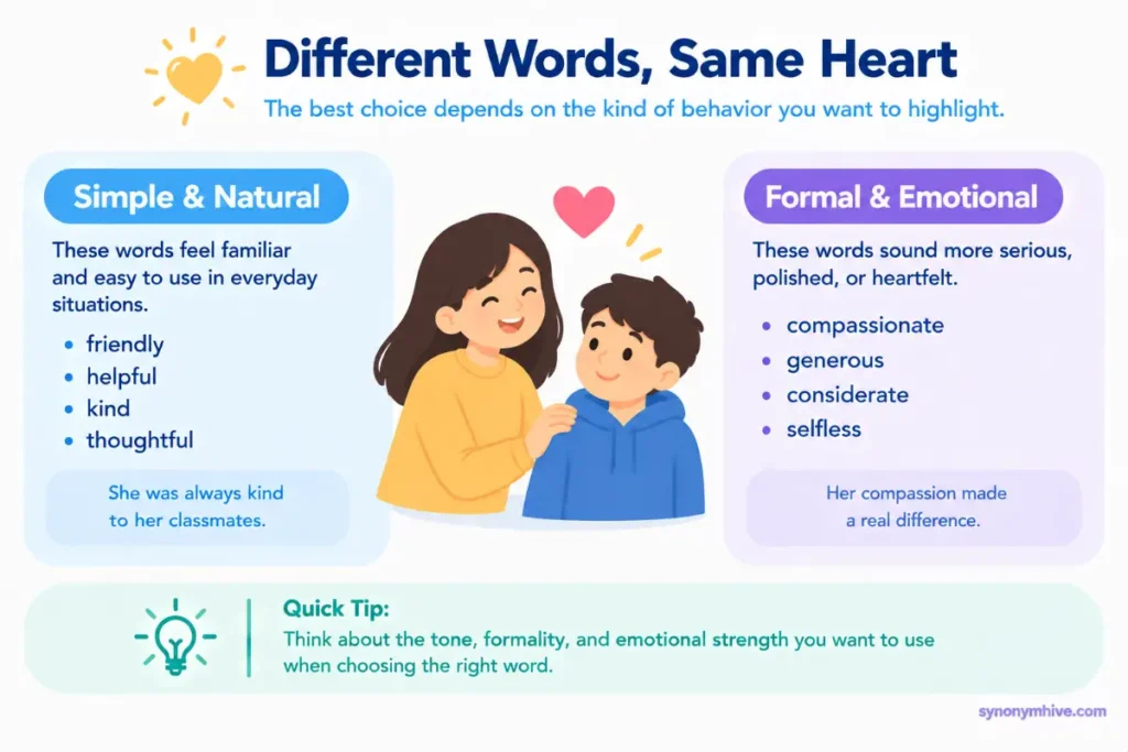 What Are the Best Words to Describe Kindness?