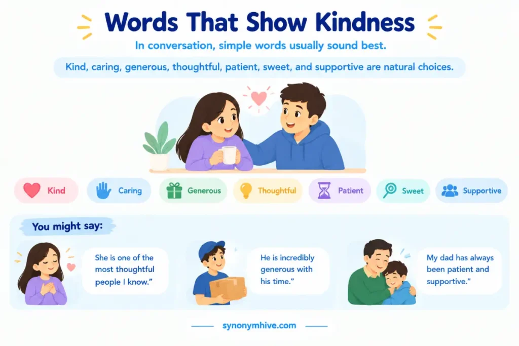 What Are the Best Words to Describe Kindness When Speaking?