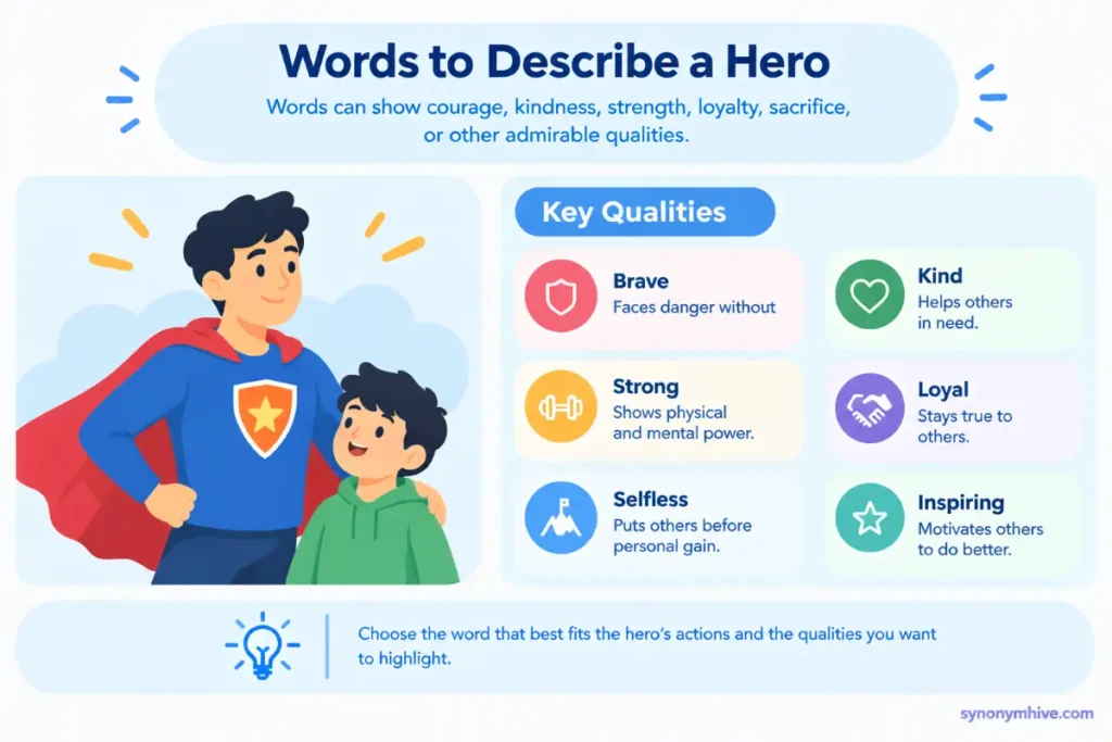 What Do Words to Describe a Hero Mean?