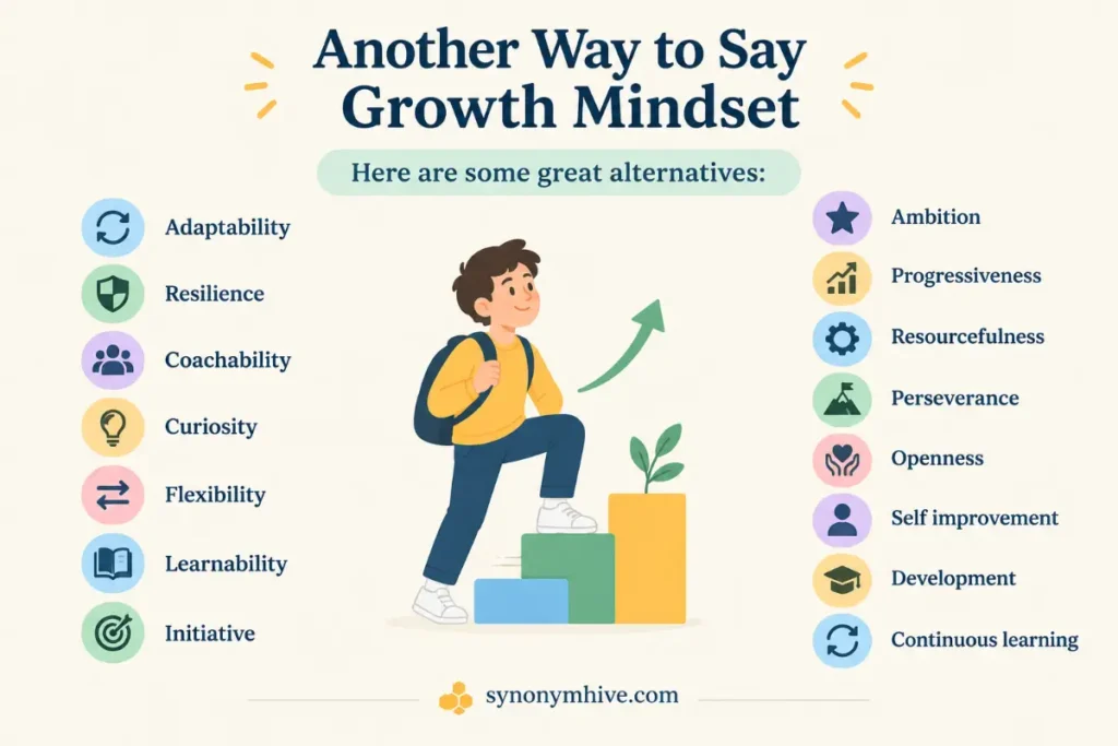 What is another word for growth mindset