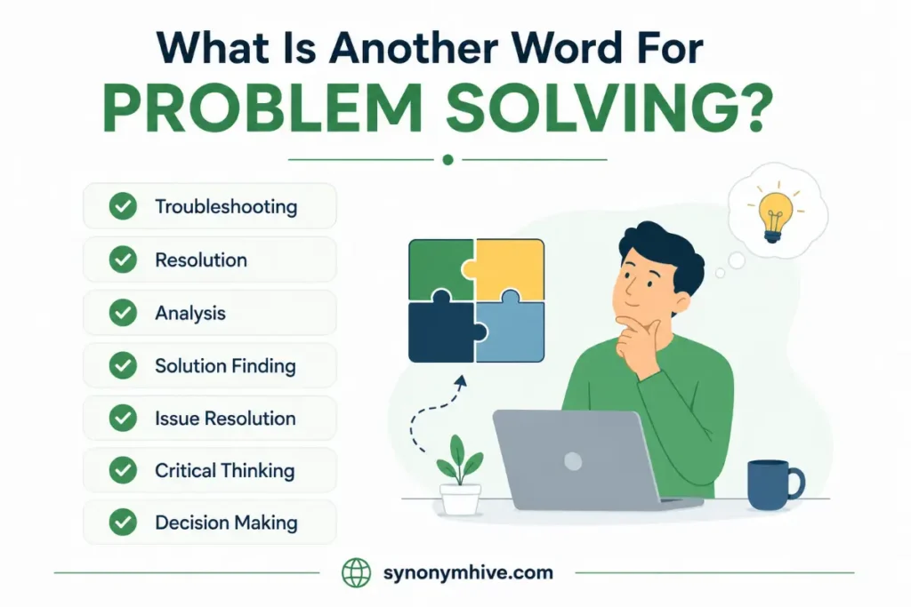 What Is Another Word For Problem Solving
