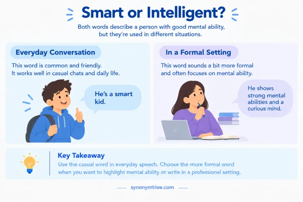 What Is The Difference Between Smart And Intelligent