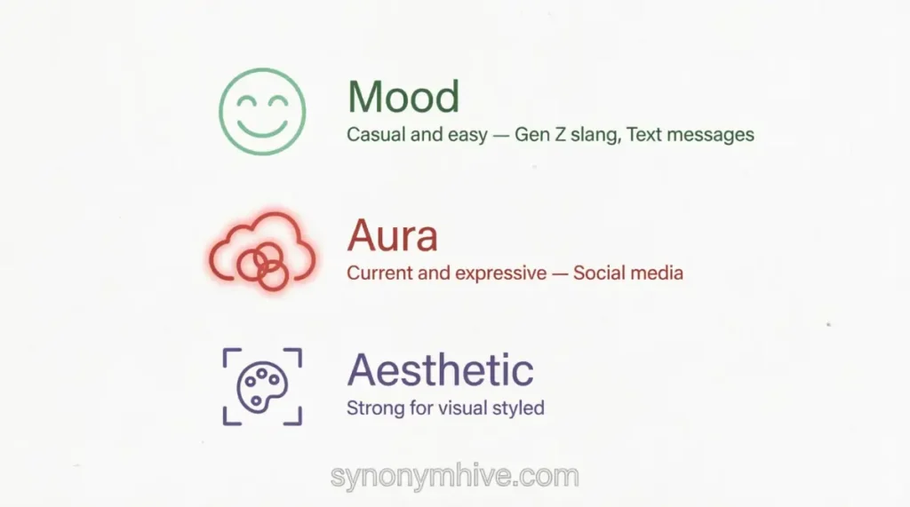 Which another word for vibe Word Is Best For Different Situations