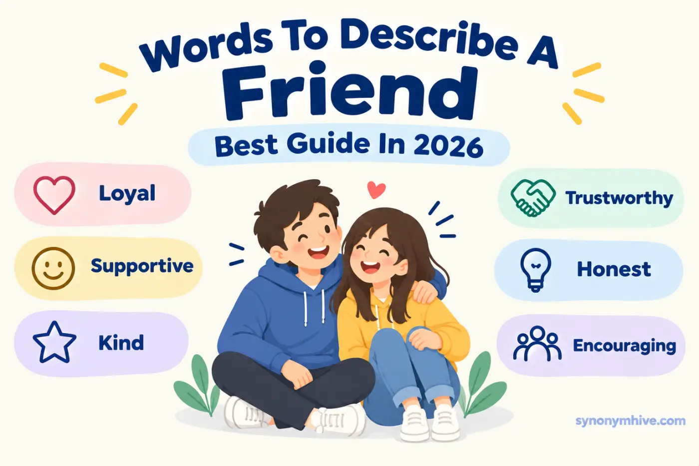 Words to Describe a Friend Best Guide In 2026
