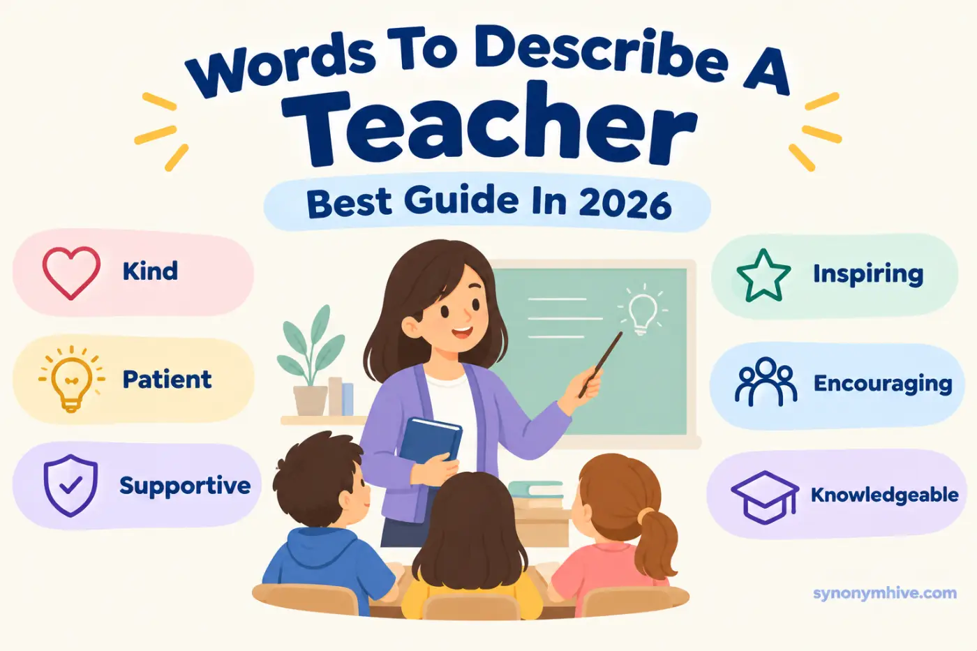 Words to Describe a Teacher Best Guide In 2026