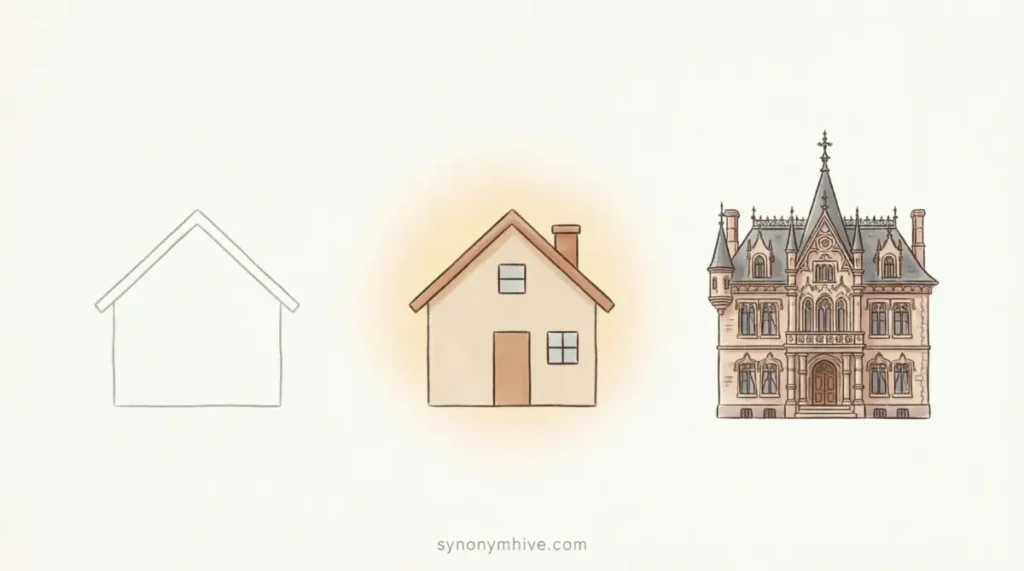 How to Choose Words to Describe Home by Intensity