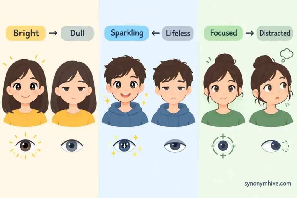 What Are the Antonyms of Eye Description Words?