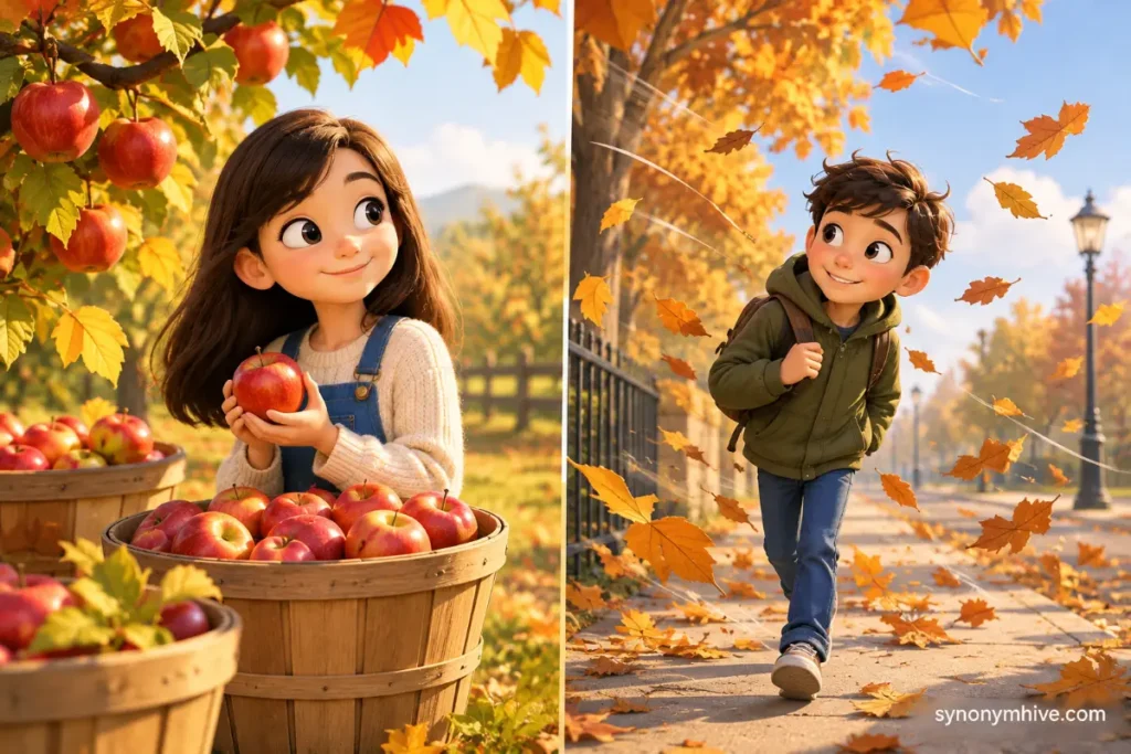 What Are the Best Autumn Words for Different Writing Situations