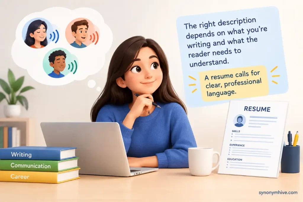 What Are the Best Words to Describe a Voice in Different Situations?