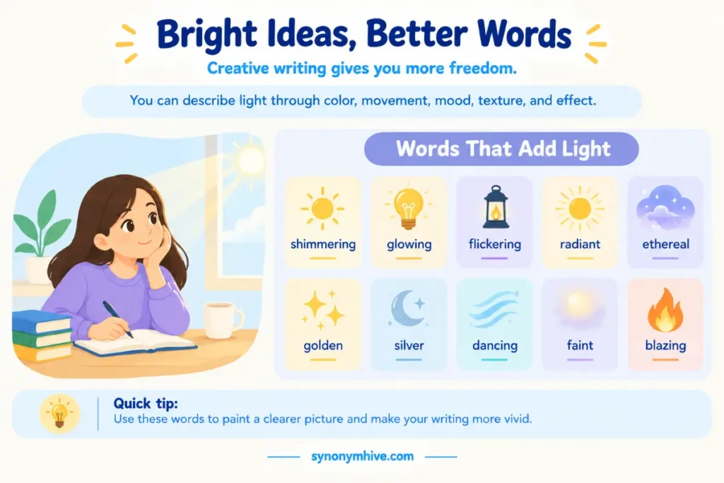 What Are the Best Words to Describe Light in a Story?