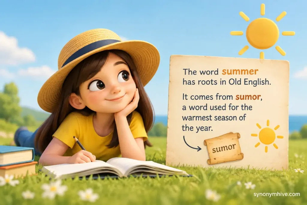 What Is the Origin of the Word Summer