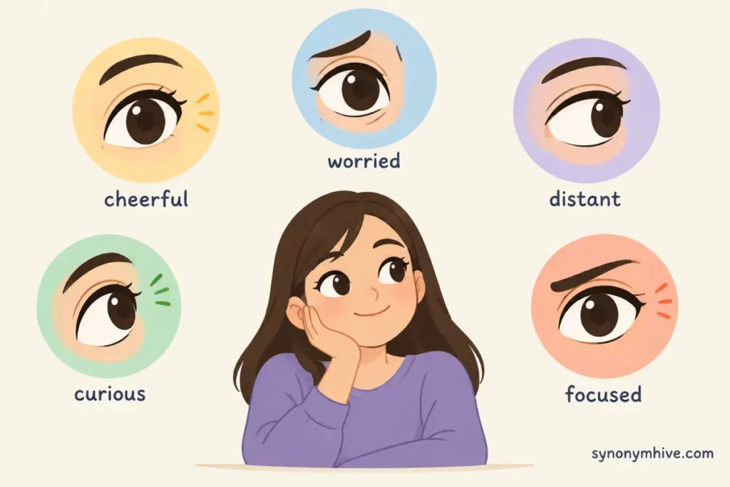 What Words to Describe Eye Expressions and Emotions?