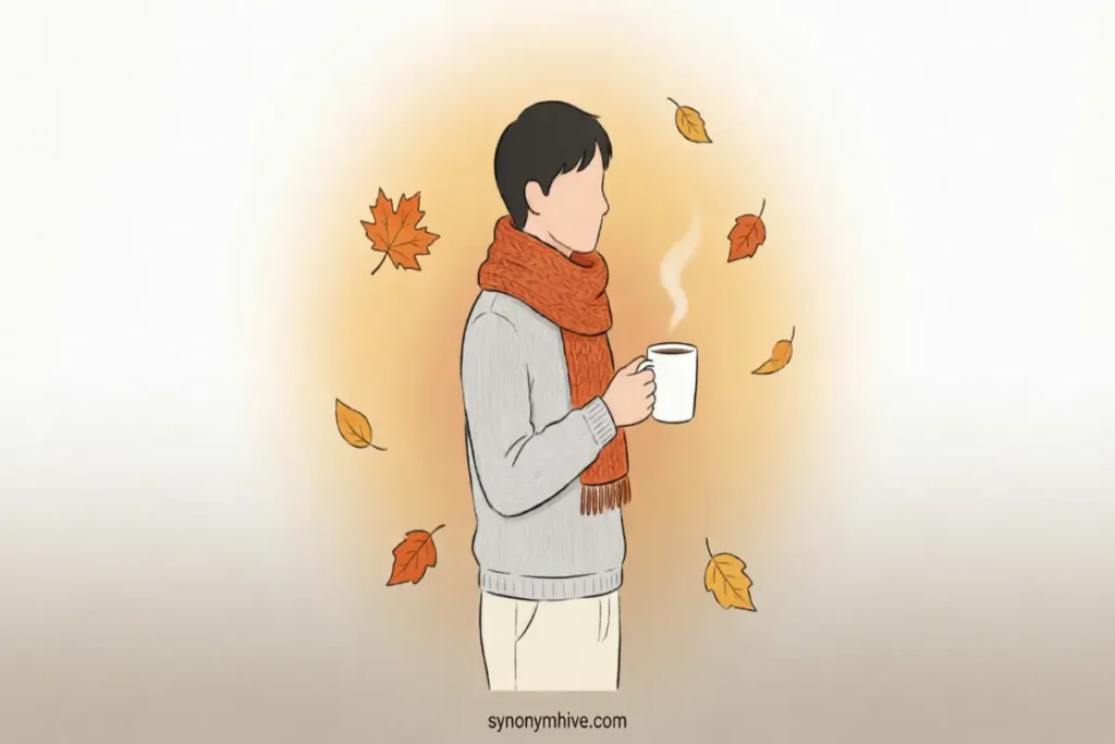 Which Autumn Words Describe Different Levels of Coldi