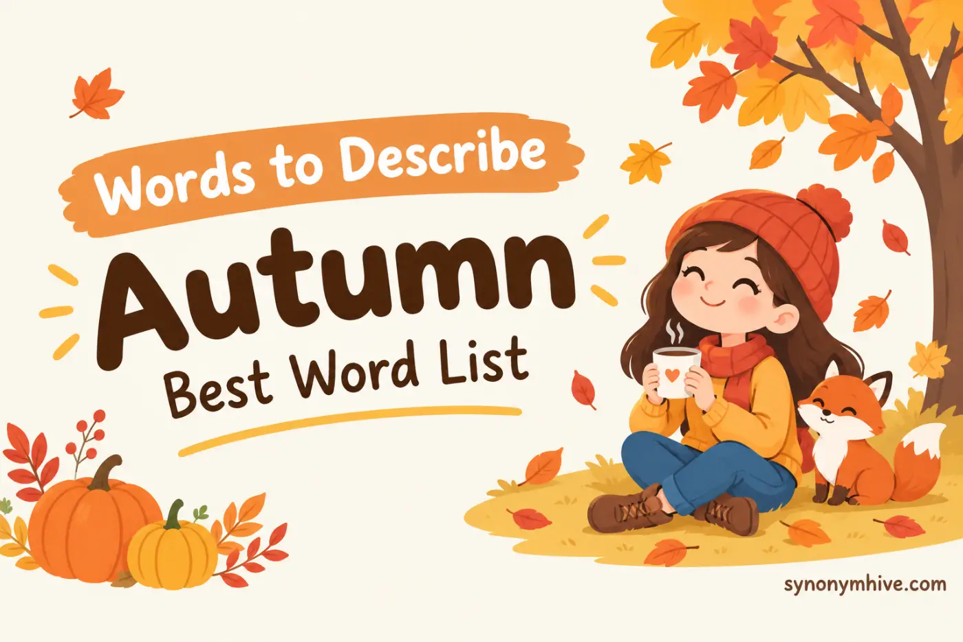 Words to Describe Autumn Best Word List