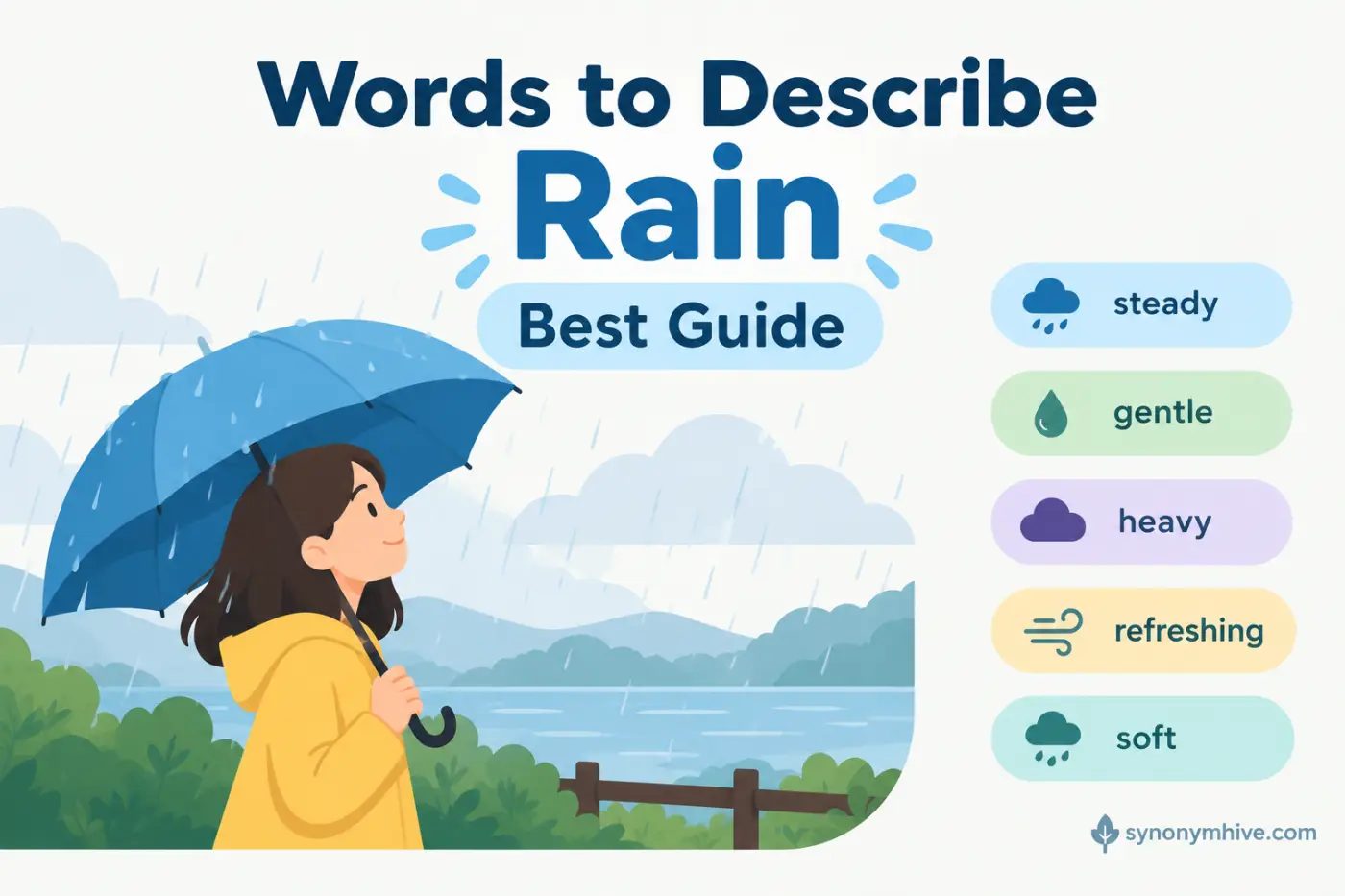 Words to Describe Rain Best Guide